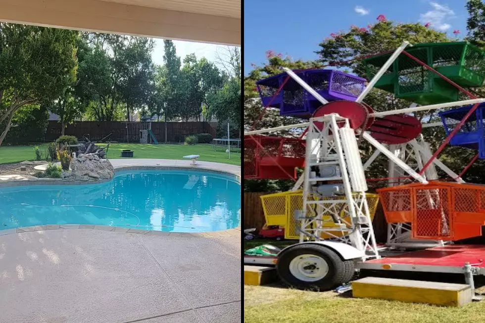 Kids Paradise, Add a Ferris Wheel to This Pool Rental in Rowlett, Texas