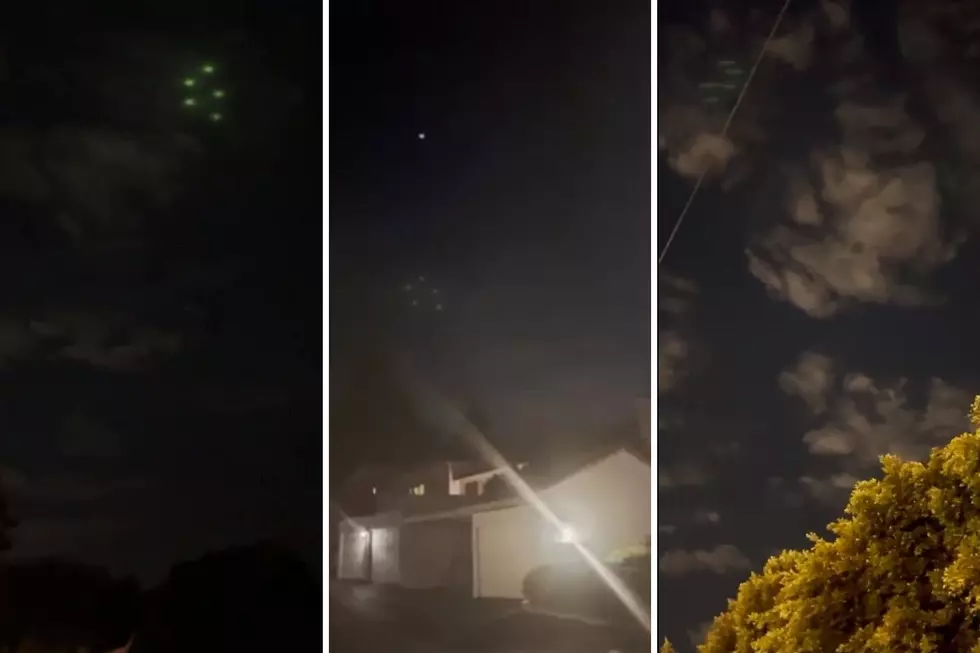 Watch Video of 5 Weird Lights in the Sky Above Round Rock, Texas