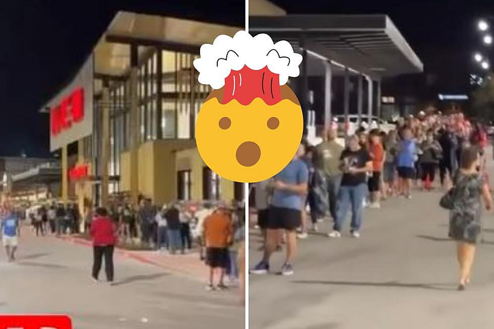 Why Are Folks Lined Up Outside this Texas HEB Like it’s a George Strait Concert?