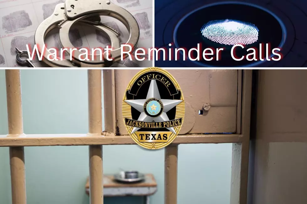 Jacksonville, Texas Police Giving Official Notice to Clear Your Warrants