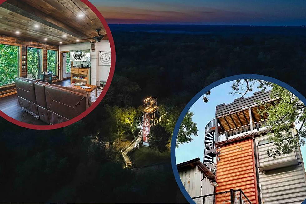 This 6 Story Air Castle Treehouse Airbnb a Must-Stay for Texans