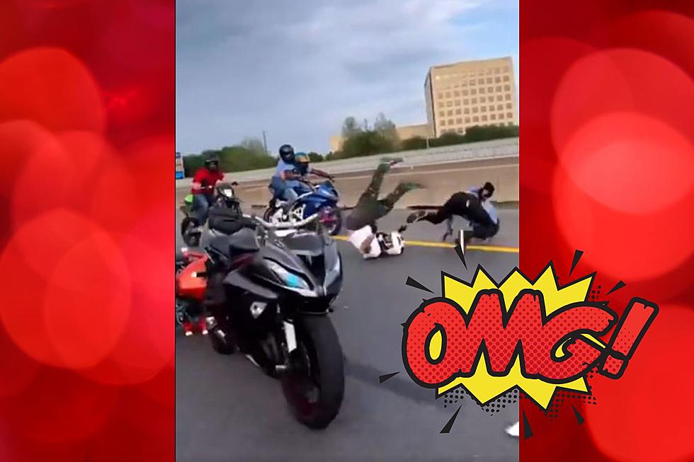 [WATCH] A Crazy Motorcycle Stunt Goes WAY Wrong in Houston, Texas