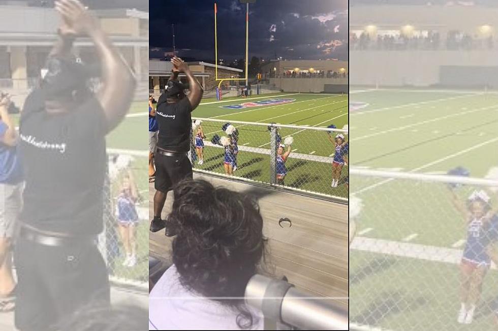 Texas Dad Doing Cheers at Football Game Goes Viral on TikTok 