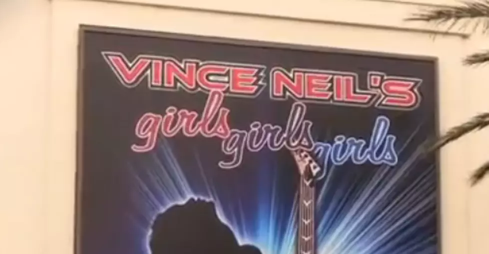 Vince Neil Gets Ready For The Grand Opening Of Girls, Girls, Girls,  [VIDEO]