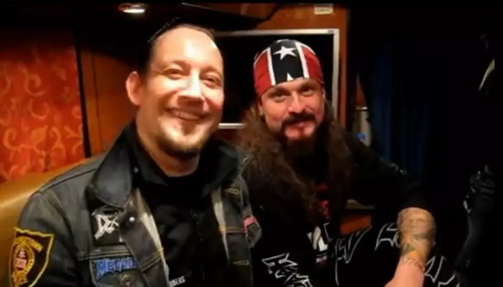Michael Poulsen Of Volbeat Gets All Dressed Up [VIDEO]