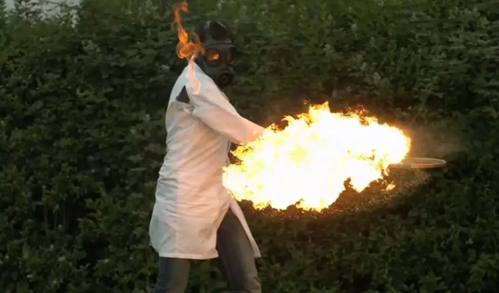 Check Out The Sport Of “Fire Tennis”