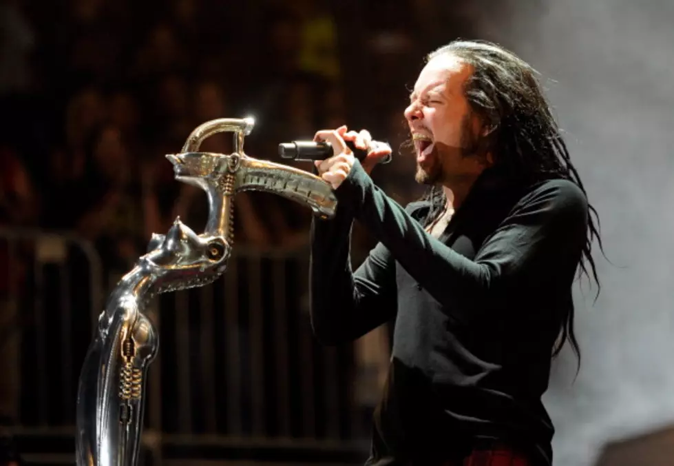 Jonathan Davis Presented with American Flag From Afghanistan [VIDEO]