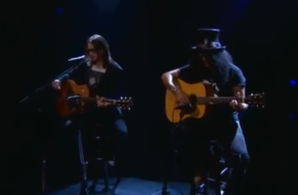 Slash and Myles Kennedy Bust Out New Tune [VIDEO]