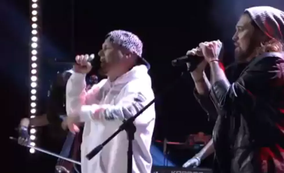 Checkout Billy Ray Cyrus And Fred Durst Live On Stage Together [VIDEO]