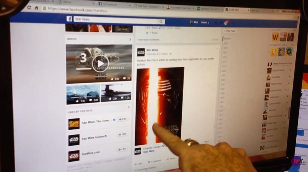 How to Add a ‘Star Wars’ Lightsaber to Your Facebook Profile Picture