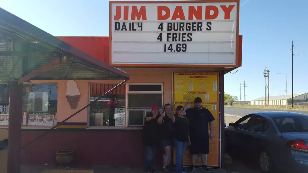 Jim Dandy Drive In Voted Lubbock’s Best Mom and Pop Burger Place