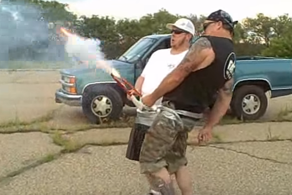Watch The RockShow Fire Rockets Off Their Junk [VIDEO]