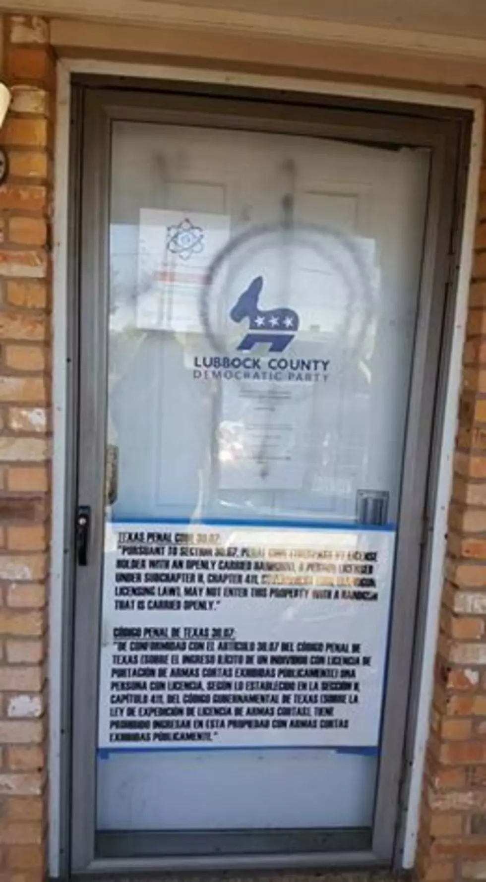 White Supremacist Graffiti Found Painted On Lubbock Democratic Party Headquarters