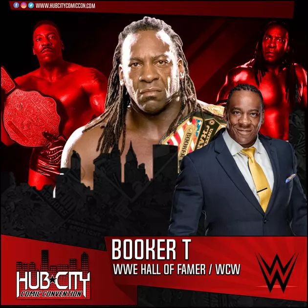 WWE Hall of Famer Booker T to Appear at Hub City Comic Con