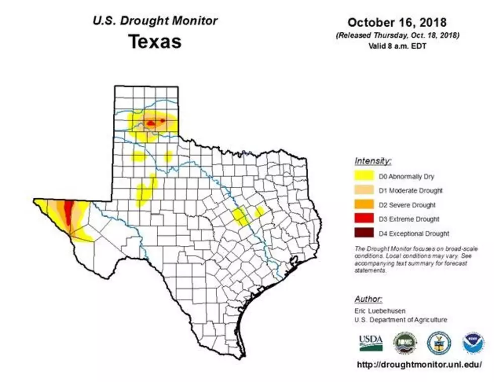 In Case You’re Wondering, Lubbock Is Still Abnormally Dry