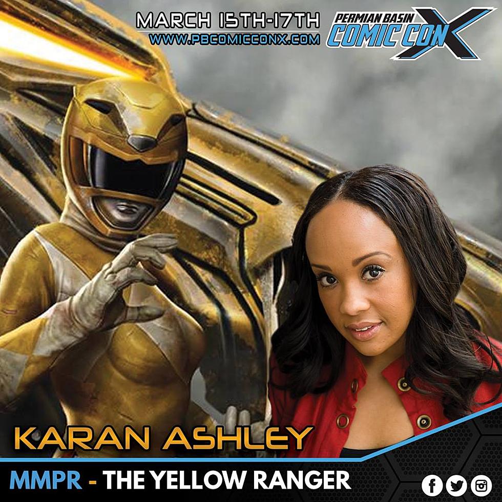 Yellow Power Ranger Karan Ashley to Appear at Permian Basin Comic Con X