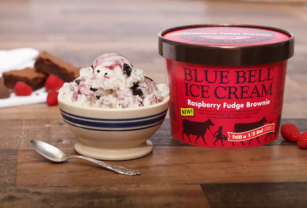 Bluebell Unveils Amazing Raspberry Fudge Brownie Ice Cream