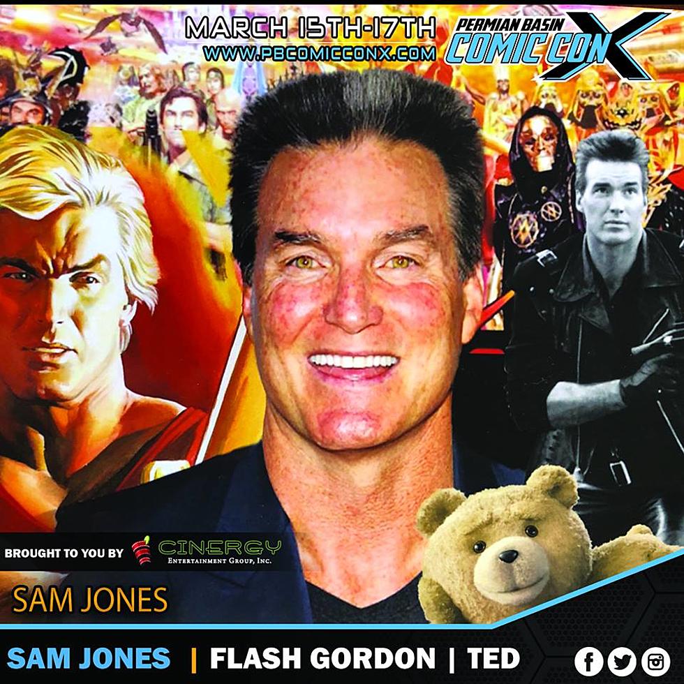 Sam Jones, AKA Flash Gordon, to Appear at Permian Basin Comic Con X