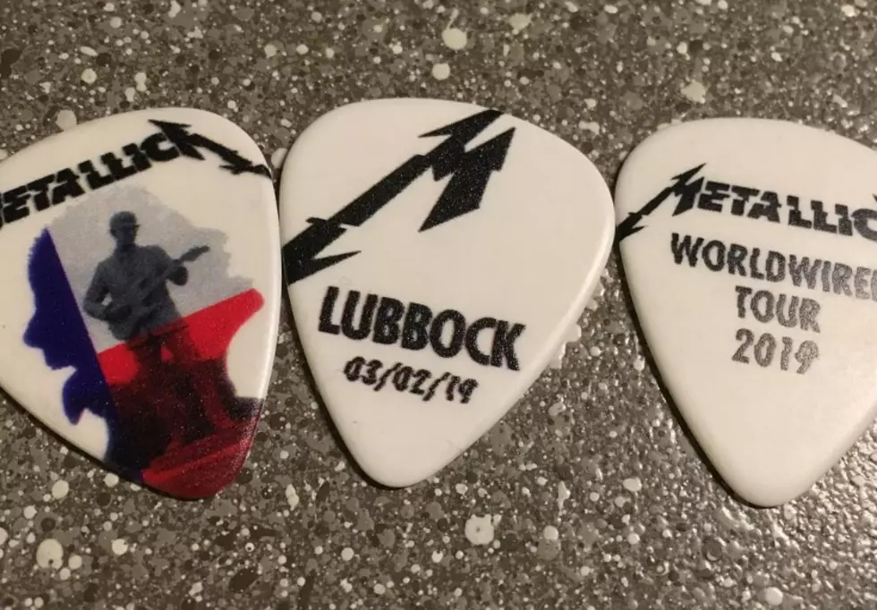 So About Those Lubbock Metallica Guitar Pics — You’re Welcome