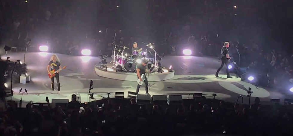 Catch the First Three Songs of Metallica’s Performance in Lubbock