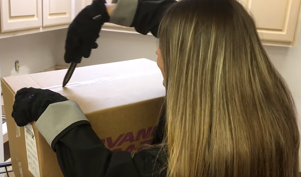 Watch: The RockShow’s Kelly Plasker Unboxes Limited Edition FMX Red & Black Spot T-Shirts
