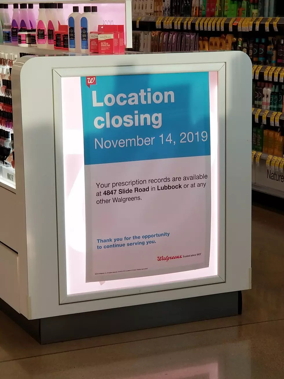 Walgreens at 3009 Slide Is Closing Permanently, Clearance Items Now Available