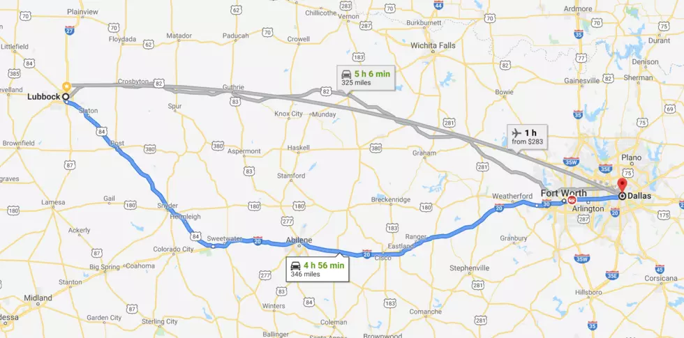 How Cool Would It Be to Get From Lubbock to Dallas in 30 Minutes?