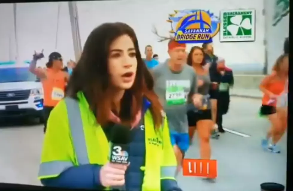 Outraged Sparked After Runner Butt-Slapped Reporter On-Air