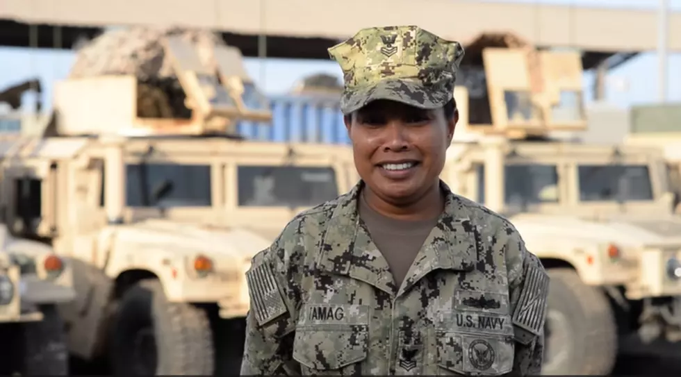 U.S. Navy Officer From Lubbock Gives Holiday Shoutout to Her Family [Watch]