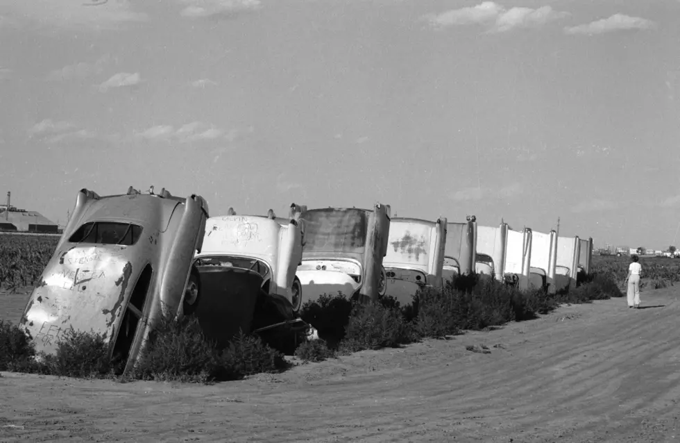 Amarillo’s Iconic Cadillac Ranch Loses Its Color for an Important Cause