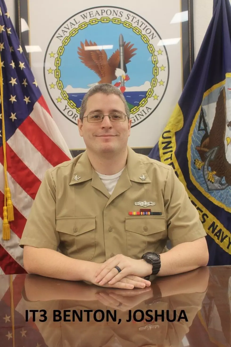 We Salute Petty Officer 3rd Class Joshua Benton