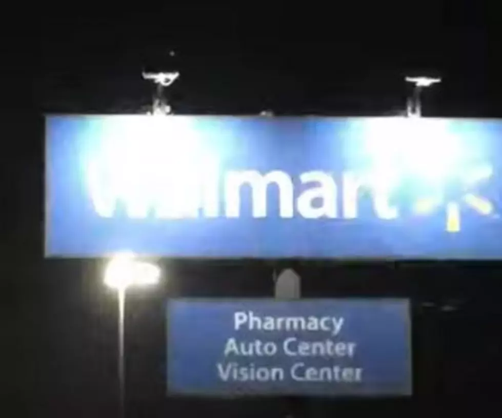 Lubbock Walmart Sign Freaks The Heck Out [VIDEO]
