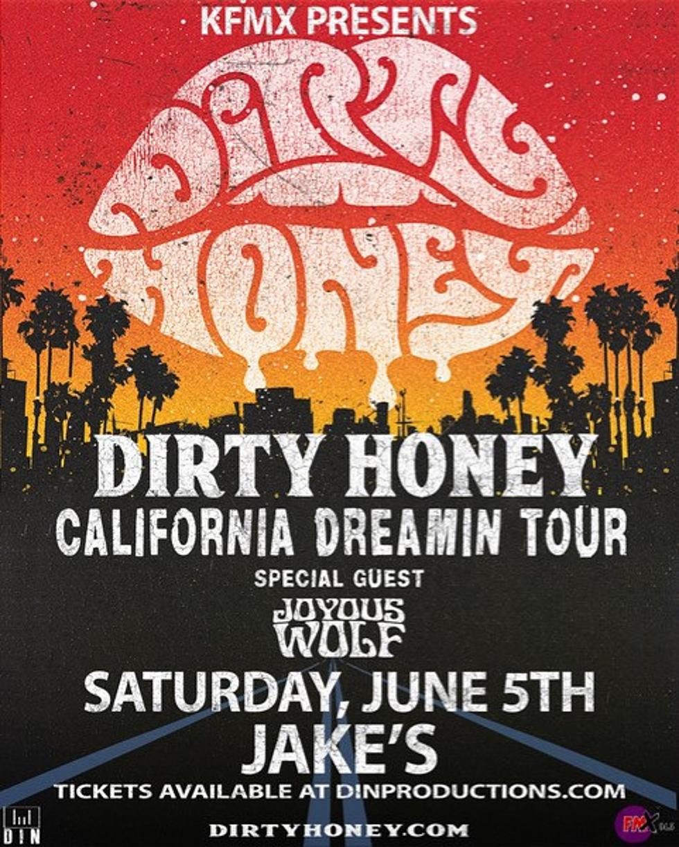 Dirty Honey Set to Rock Jake’s Backroom in June