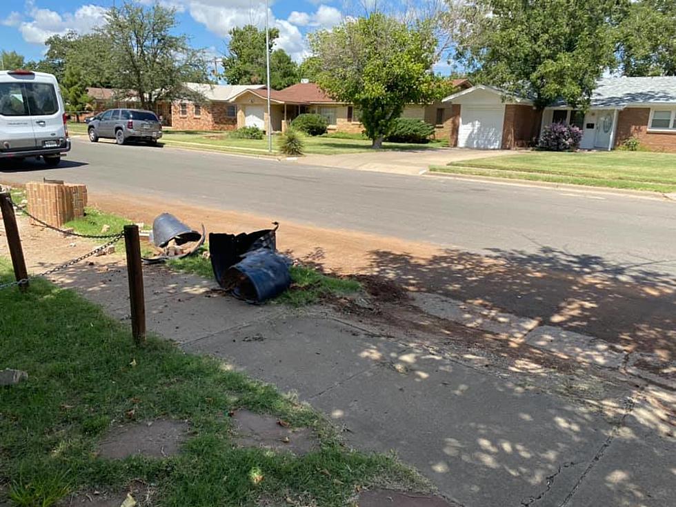 Drunk Driver Plowed Through Lubbock Resident’s Yard and Then Took Off Running