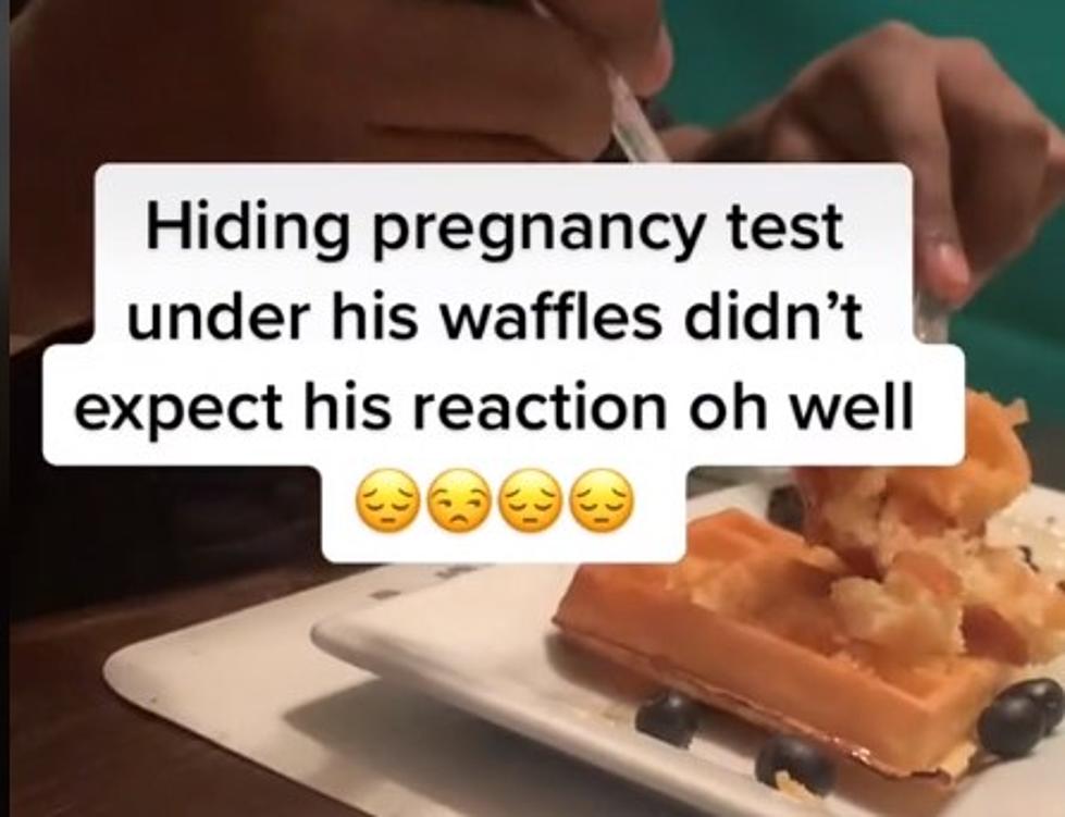 Video: WTF? GROSS! Woman Hides Pregnancy Test Under Her Man&#8217;s Waffles