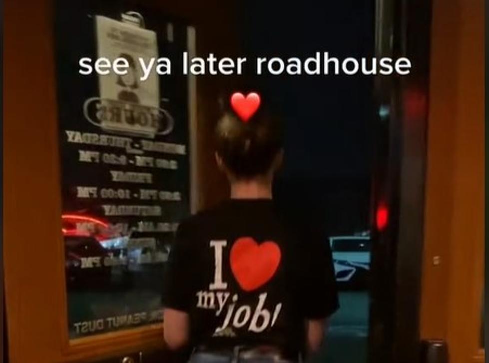 Sweet Video: Texas Roadhouse Employee Gives Playful Goodbye After 2 Years
