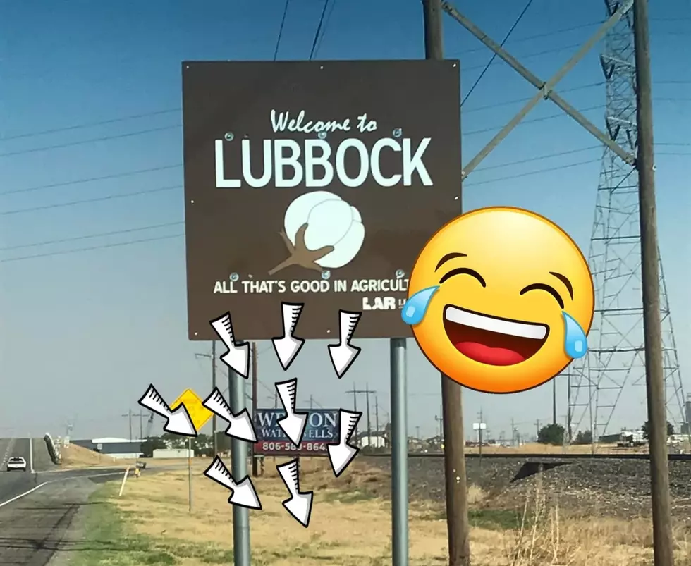 Someone Left Something Super Stinky Below ‘Welcome to Lubbock’ Sign