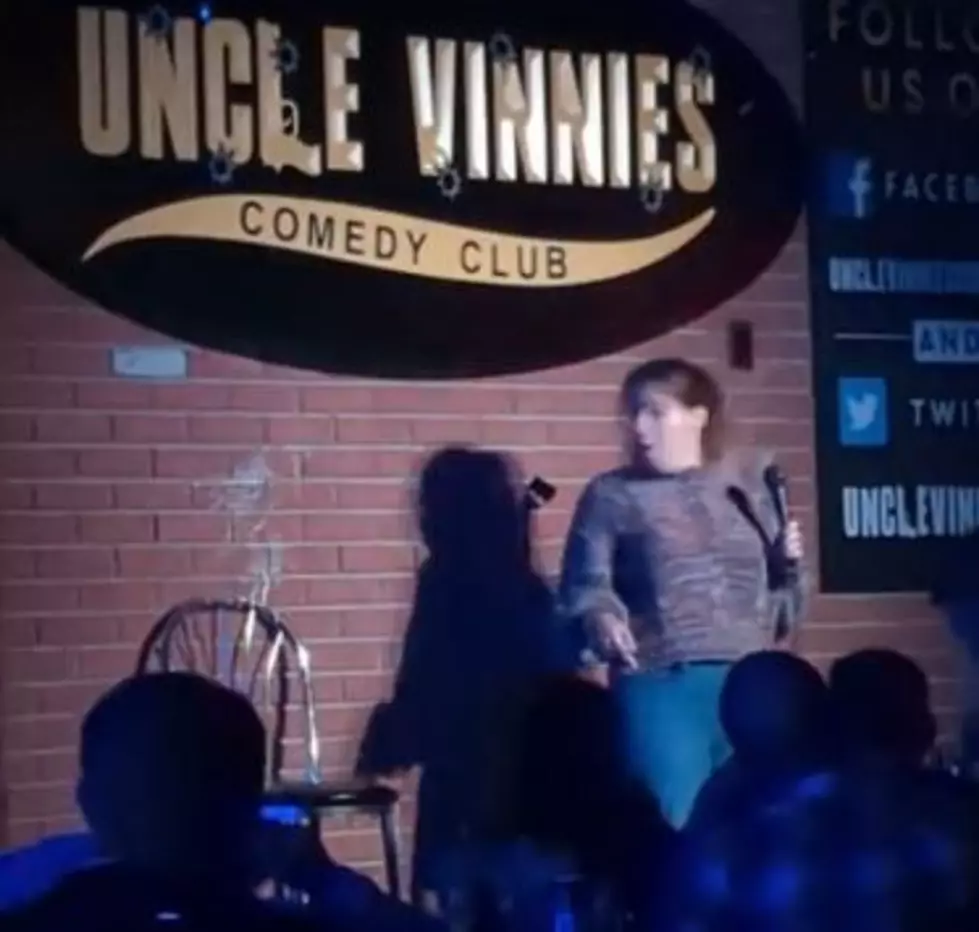 Heckler’s Husband Throws Can of Beer at Comedian [Explicit Language]