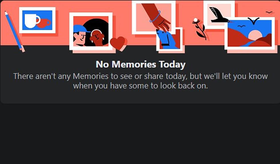 Recently Dumped Woman Grateful Facebook Memories Are Broken Today