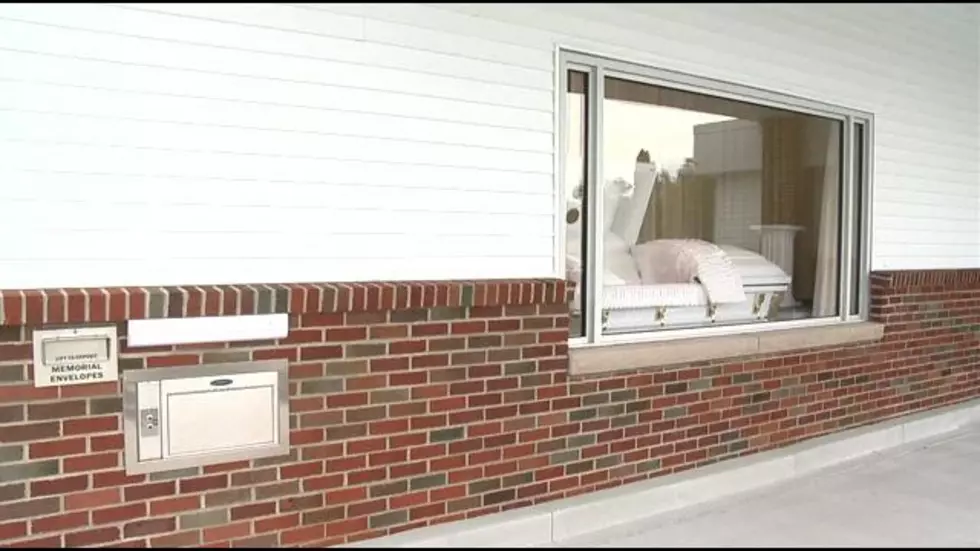 Funeral Home Offers Drive-Thru Viewing