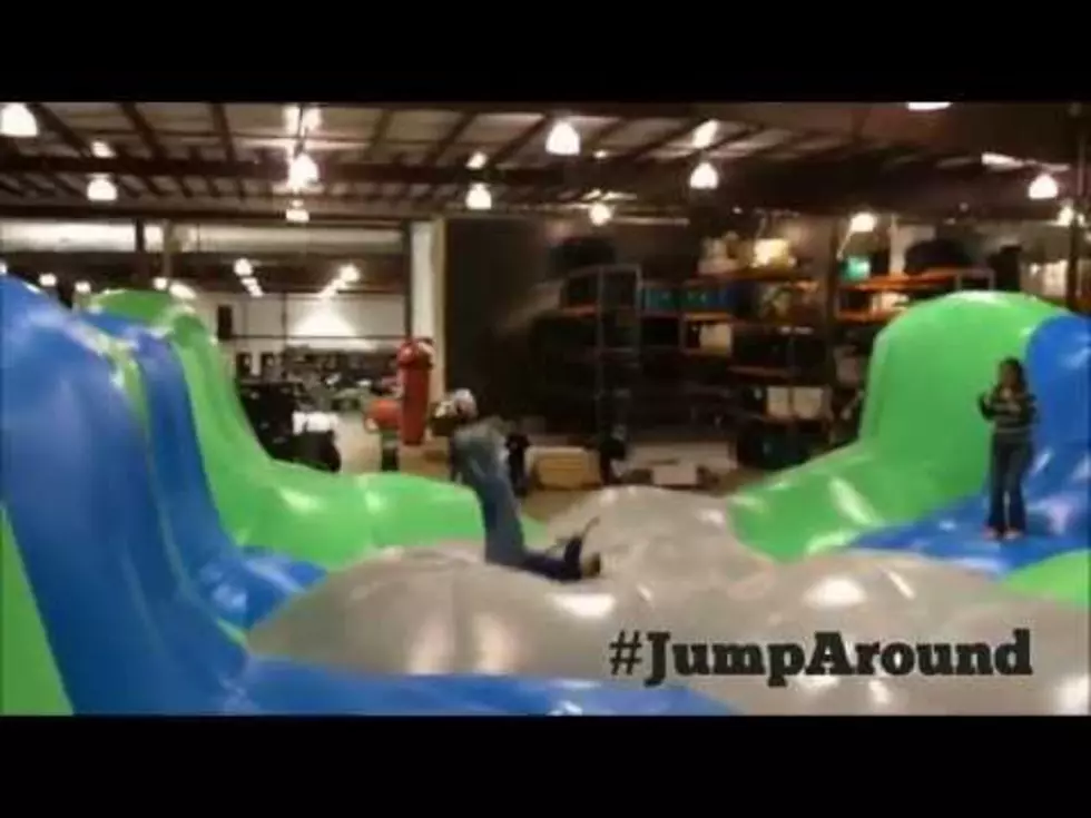 Insane Inflatable 5K – Testing the Jump Around Obstacle