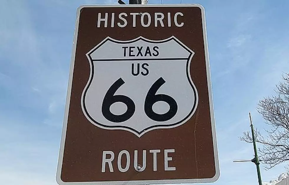 It's About Time! Water Tower Finally Receives Route 66 Shield.