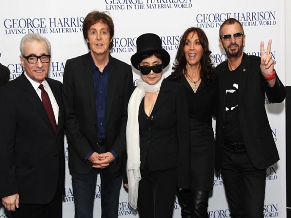 Paul , Ringo and Beatles’ Widows Attend Premiere of Harrison Documentary