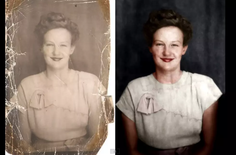 Amazing Time Lapse of Photo Restoration