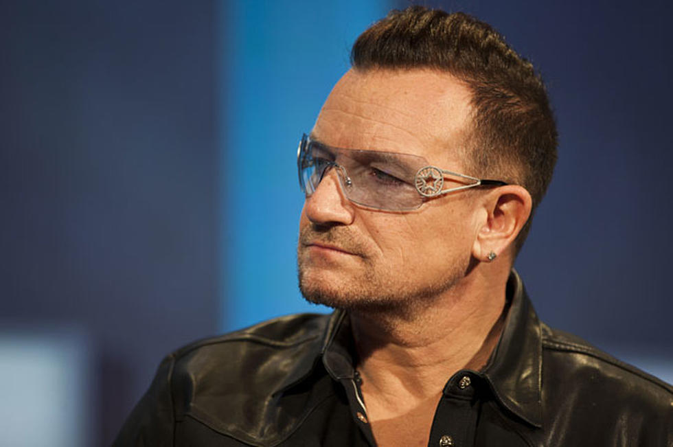Bono Does 'Clinton' Impression