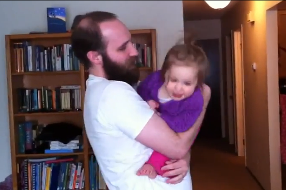 Dad Shaves Beard — Daughter NOT Happy
