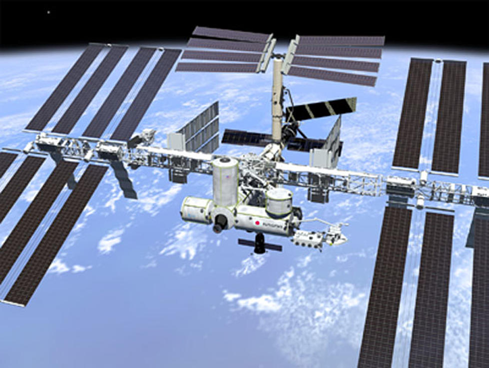 Space Station Visible Tonight