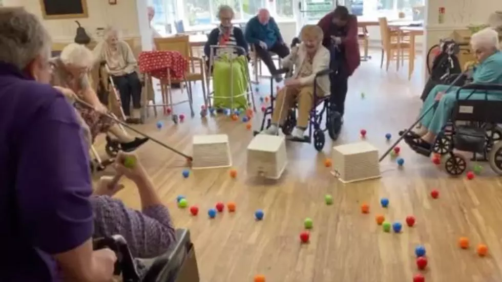 Nursing Home Plays Real-life Game Of Hungry Hungry Hippos