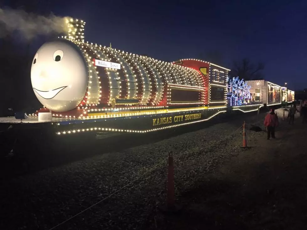 KCS Holiday Express Train Stops In SW Louisiana This Week