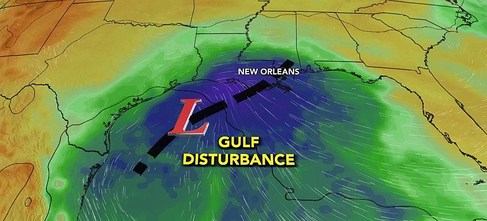 Gulf Disturbance Could Impact Louisiana Next Week